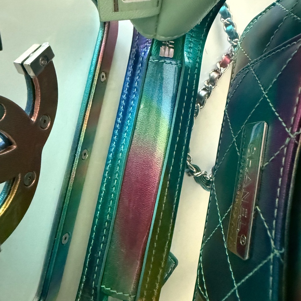 Chanel Multicolor Iridescent Crossbody Bag - Picture 8 of 8